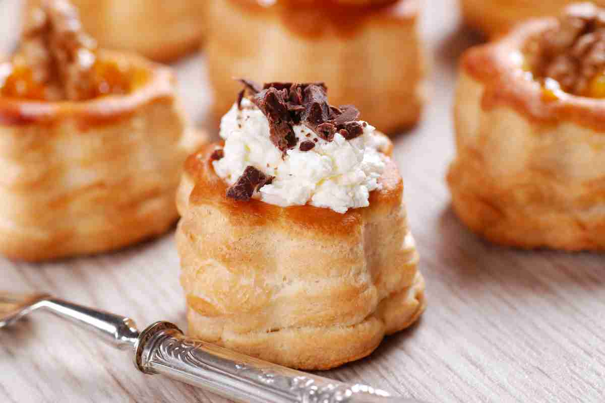 Vol Au Vent Dolci Ricetta Facilissima E Veloce Buttalapasta