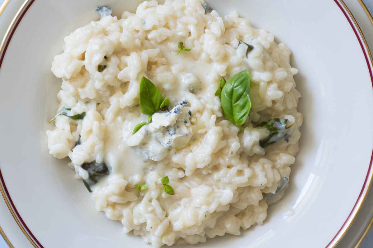 Risotto al gorgonzola