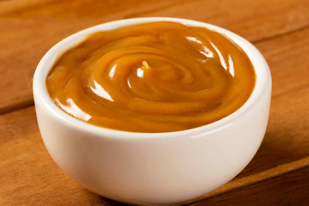 Dulche de leche in una ciotola