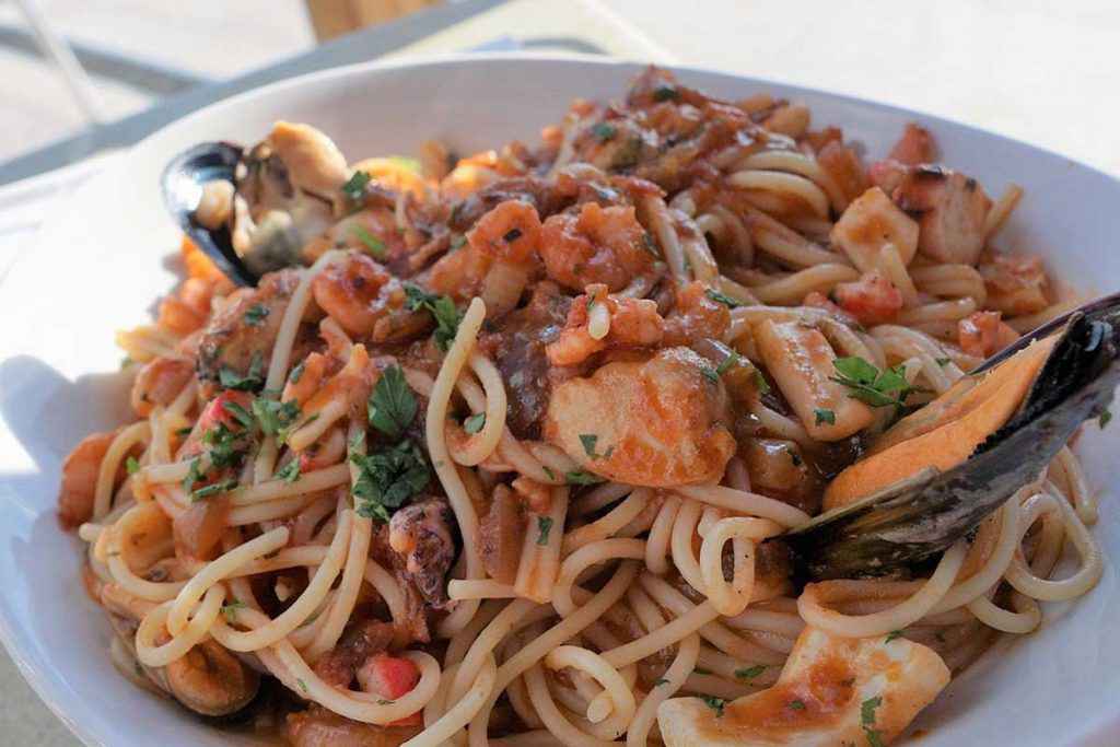 spaghetti allo scoglio