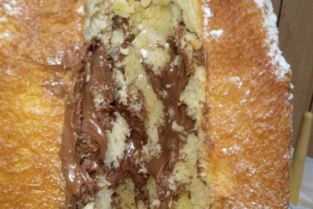 Pandoro alla Nutella