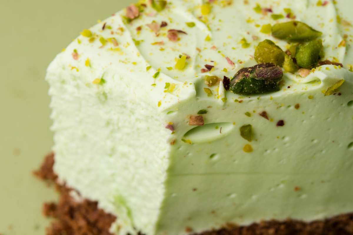 Cheesecake al pistacchio