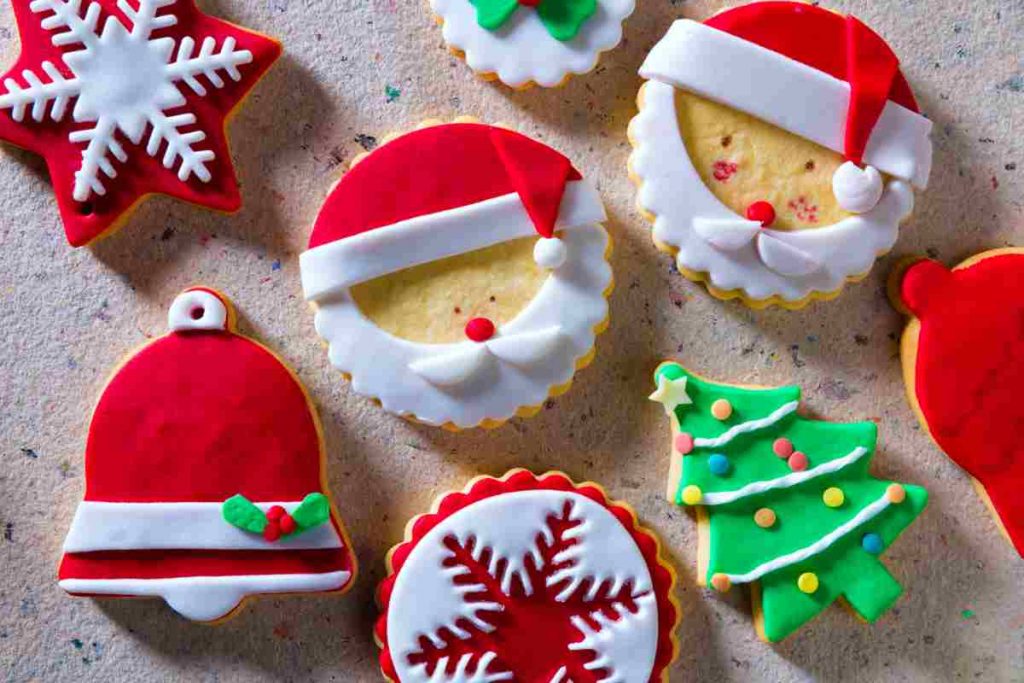 Biscotti di Natale decorati