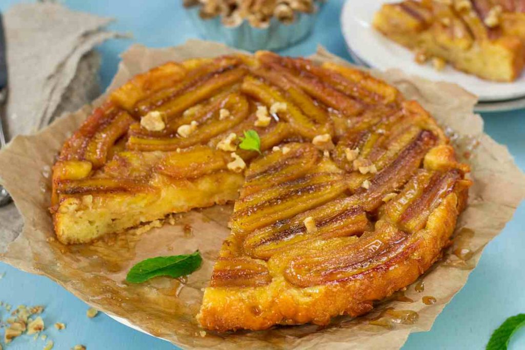 Tarte tatin alla banana 