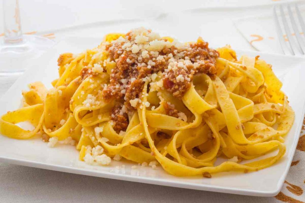 Tagliatelle alla bolognese