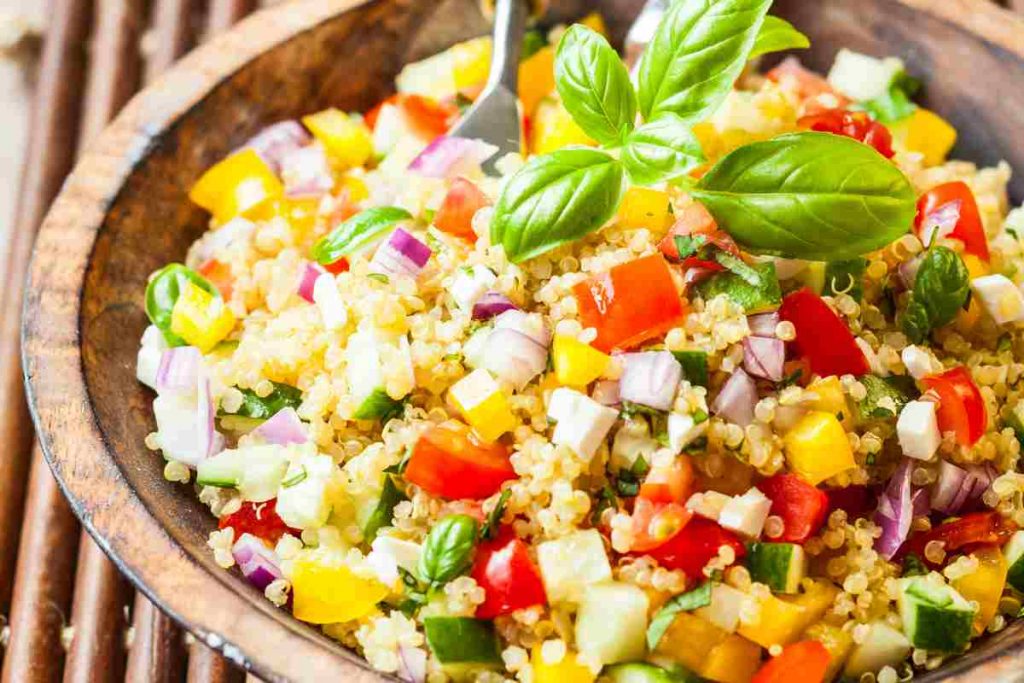 come fare l'insalata di quinoa