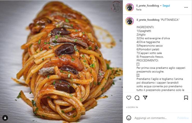 Spaghetti alla puttanesca vera ricetta