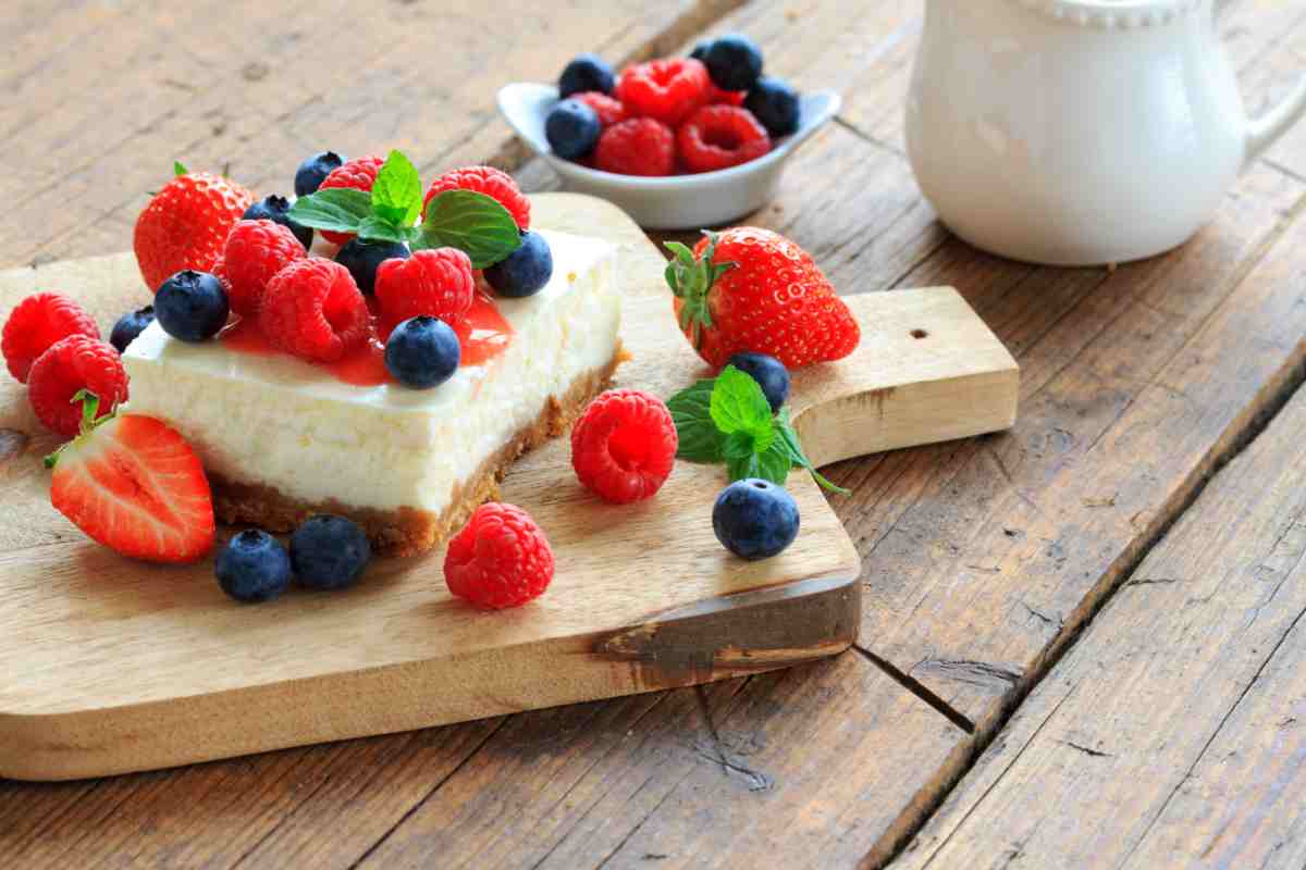 Cheesecake indipendenza americana ricetta