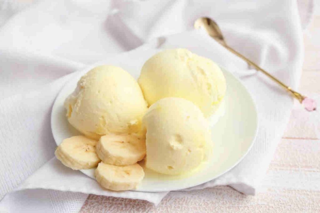 Gelato alla banana fatto in casa