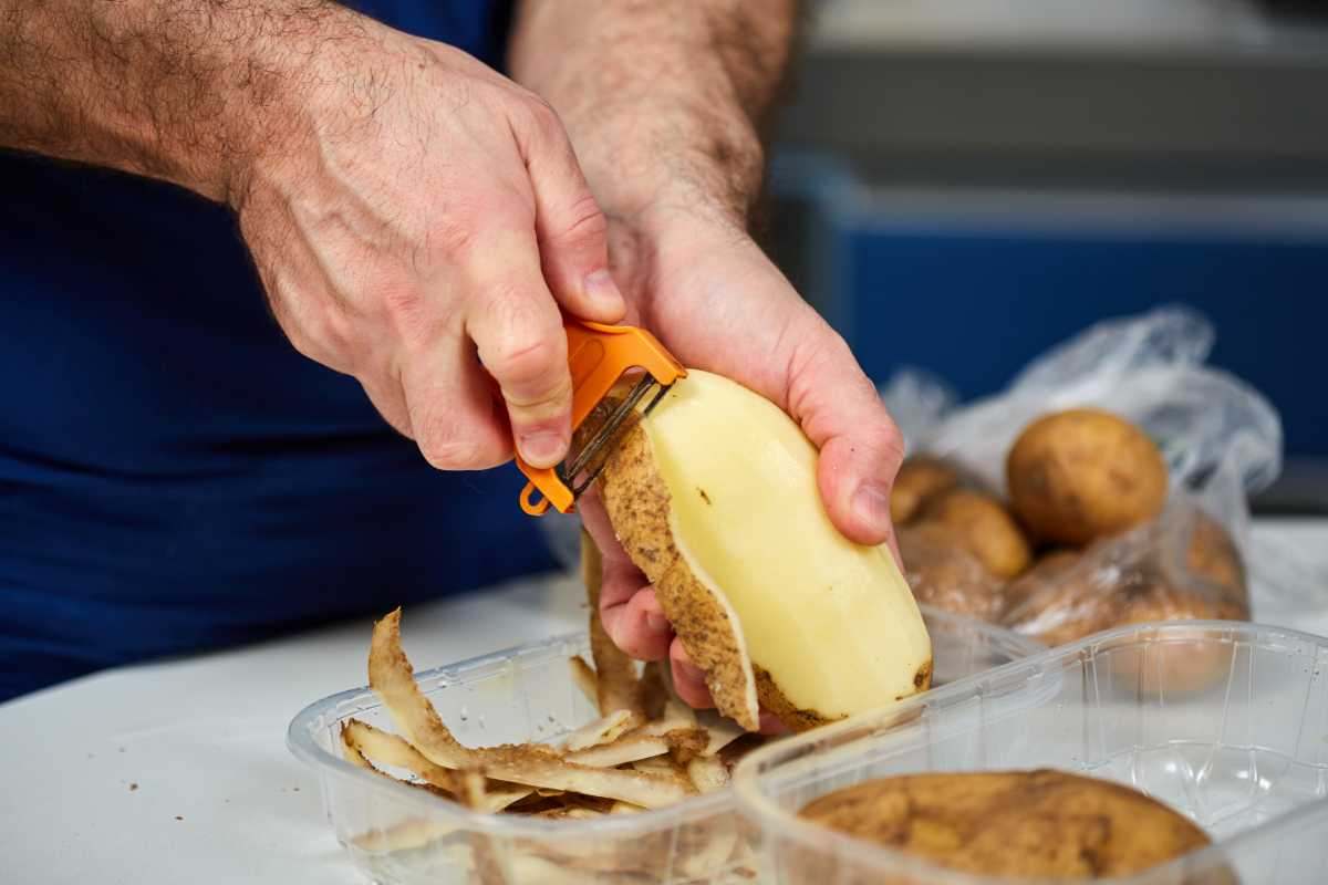 come riutilizzare bucce di patata