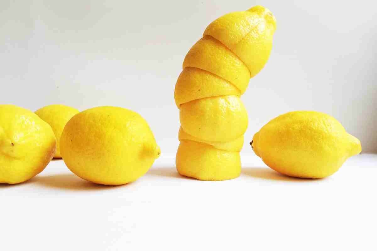 come usare in casa bucce di limone