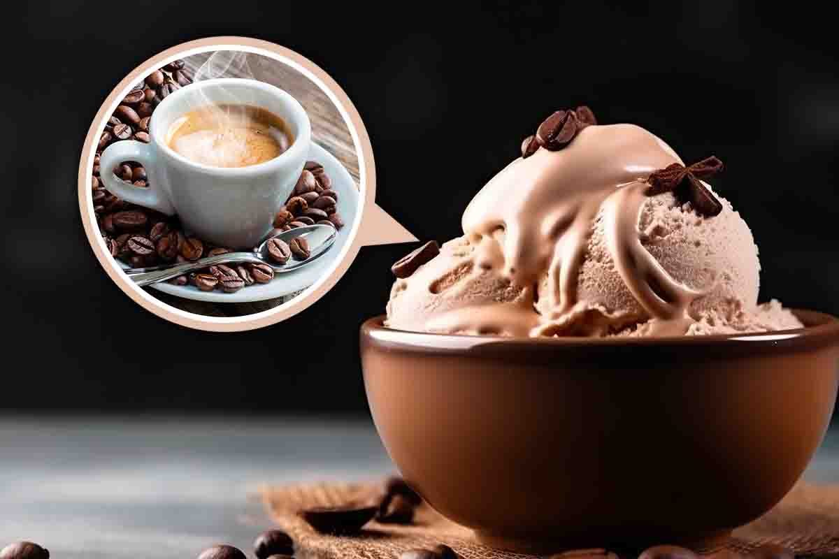 gelato al caffè ricetta 3 ingredienti