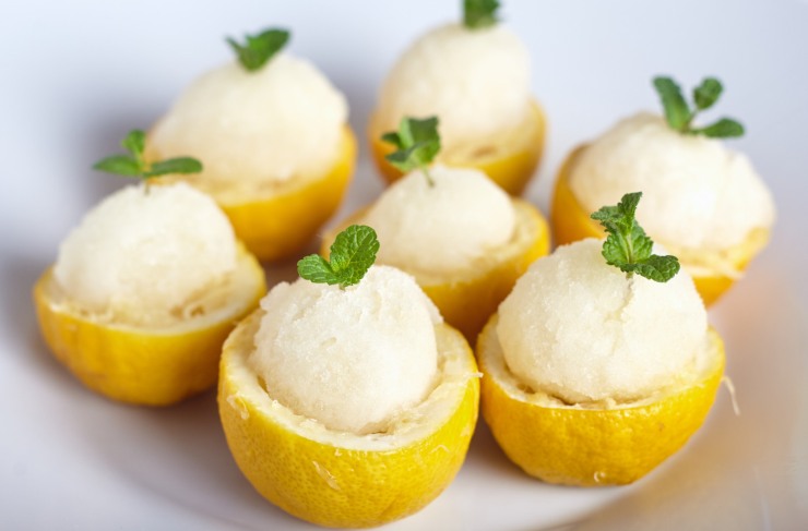 ricetta gelato nel limone