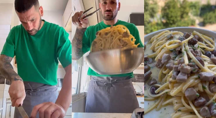 Luca Salatino pasta al tonno fresco ricetta