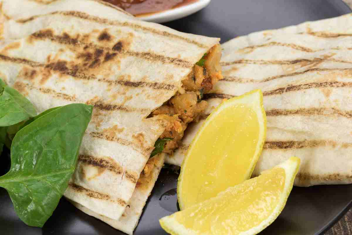 Piadina alla calabrese