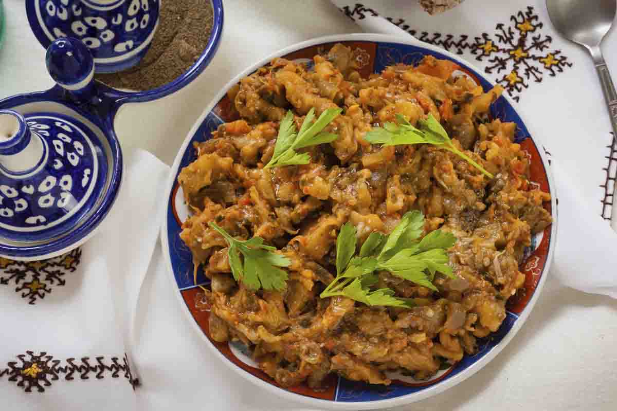 insalata marocchina melanzane ricetta