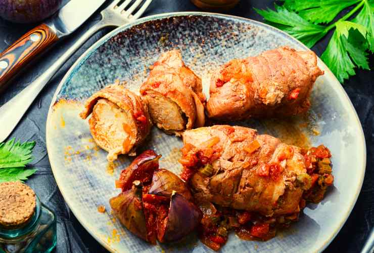 involtini di pollo e pancetta ricetta