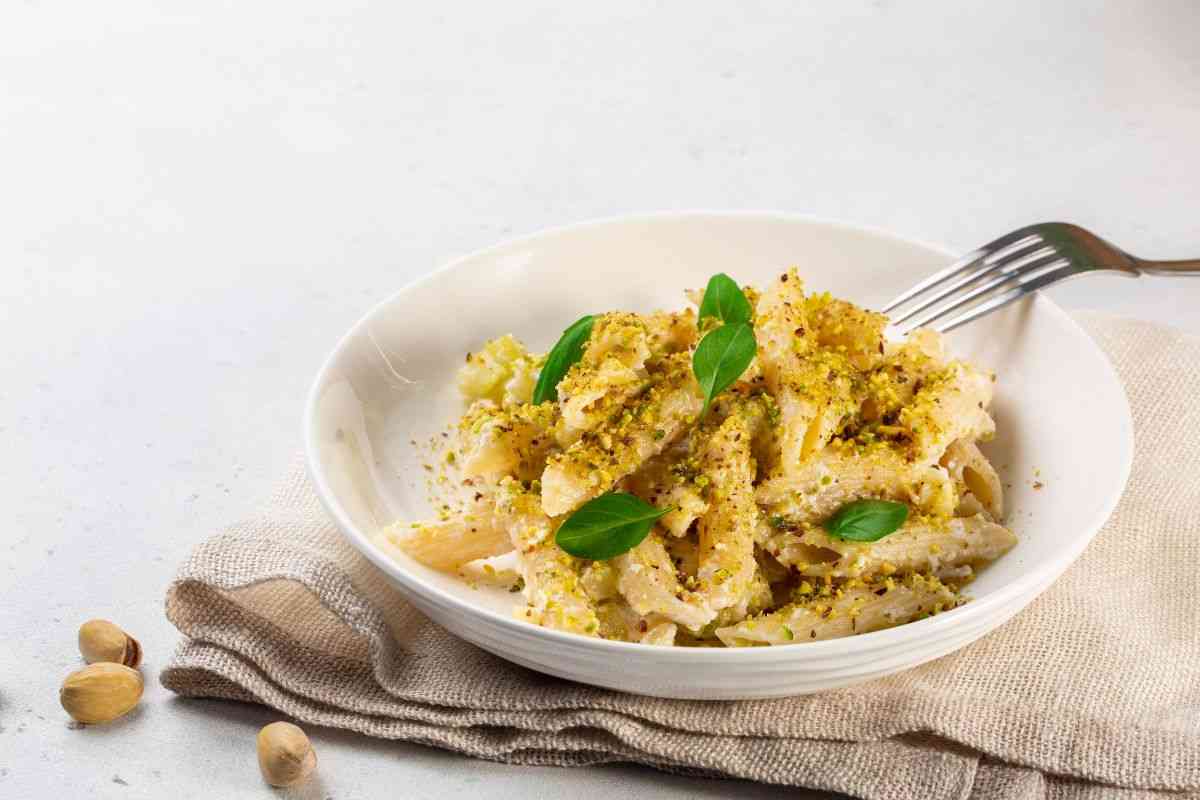 ricetta pasta al pistacchio