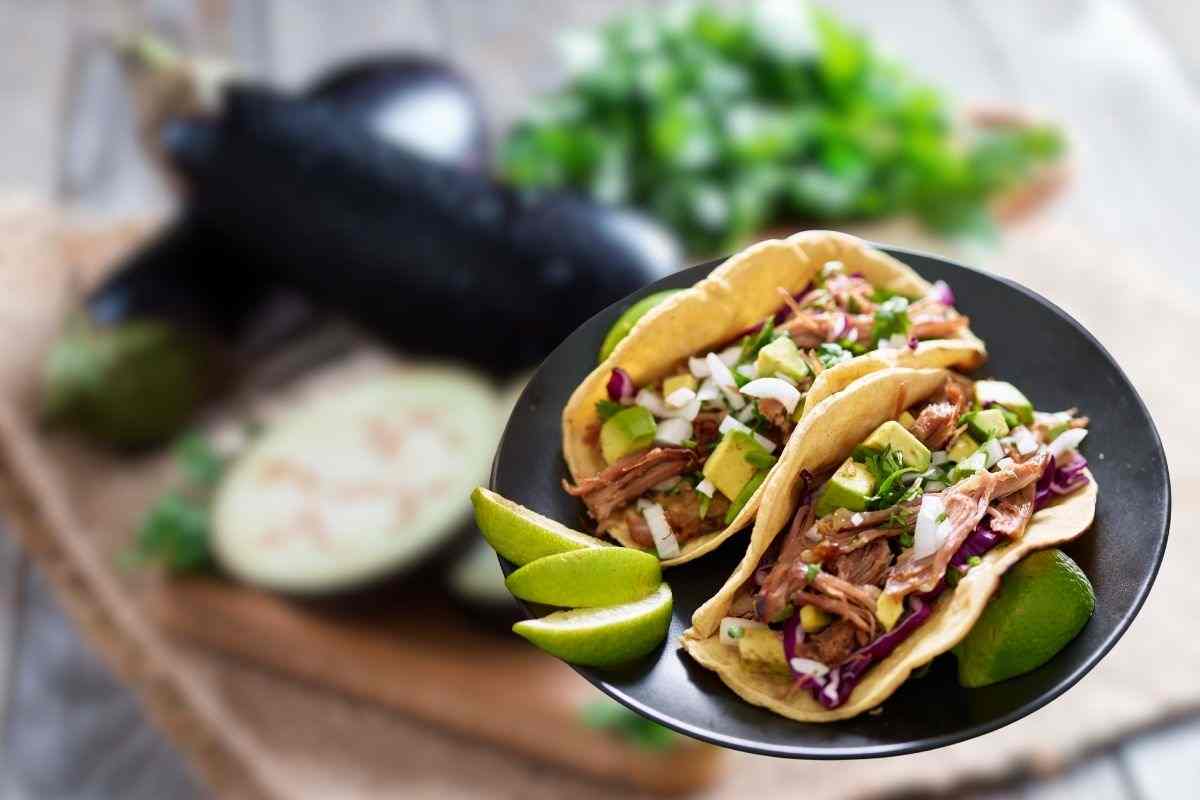 tacos di melanzane ricetta