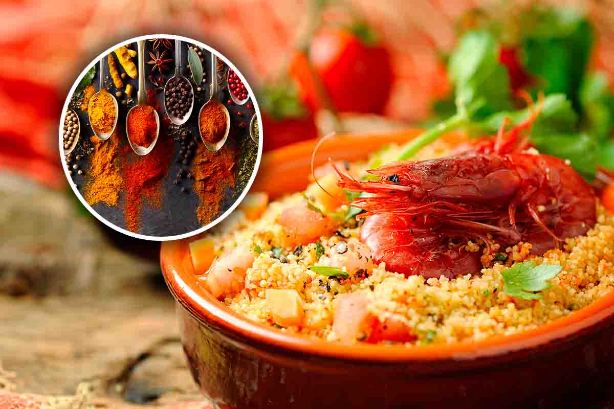 Cous Cous con gamberetti ricetta