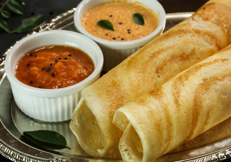 Indian dosa sagar ratna ricetta