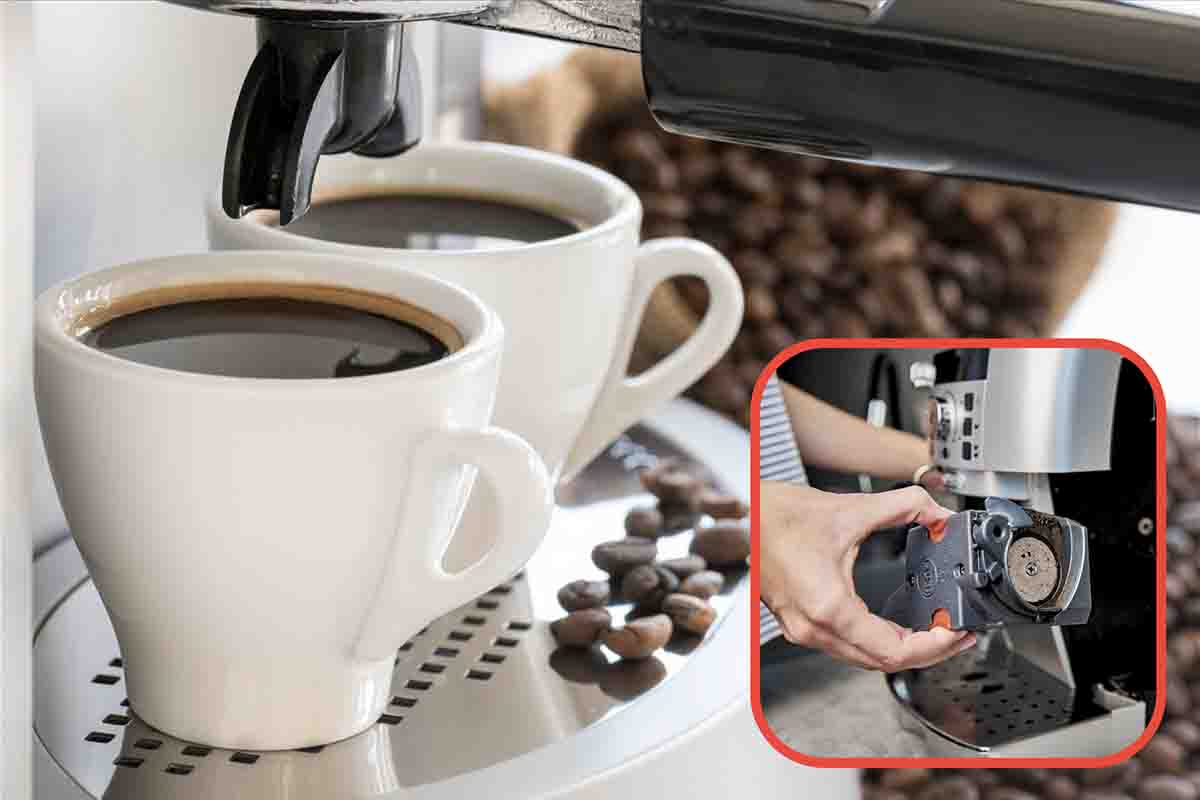 come pulire macchina caffè
