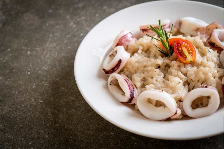 Risotto con le seppie ricetta