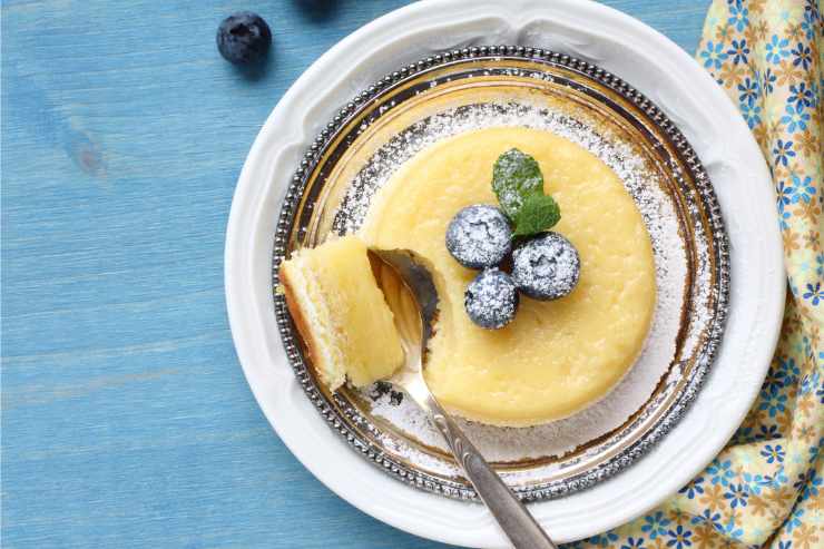 Torta budino al limone ricetta