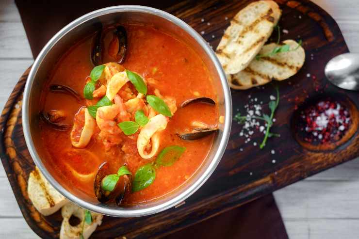 Zuppa di pesce ricetta