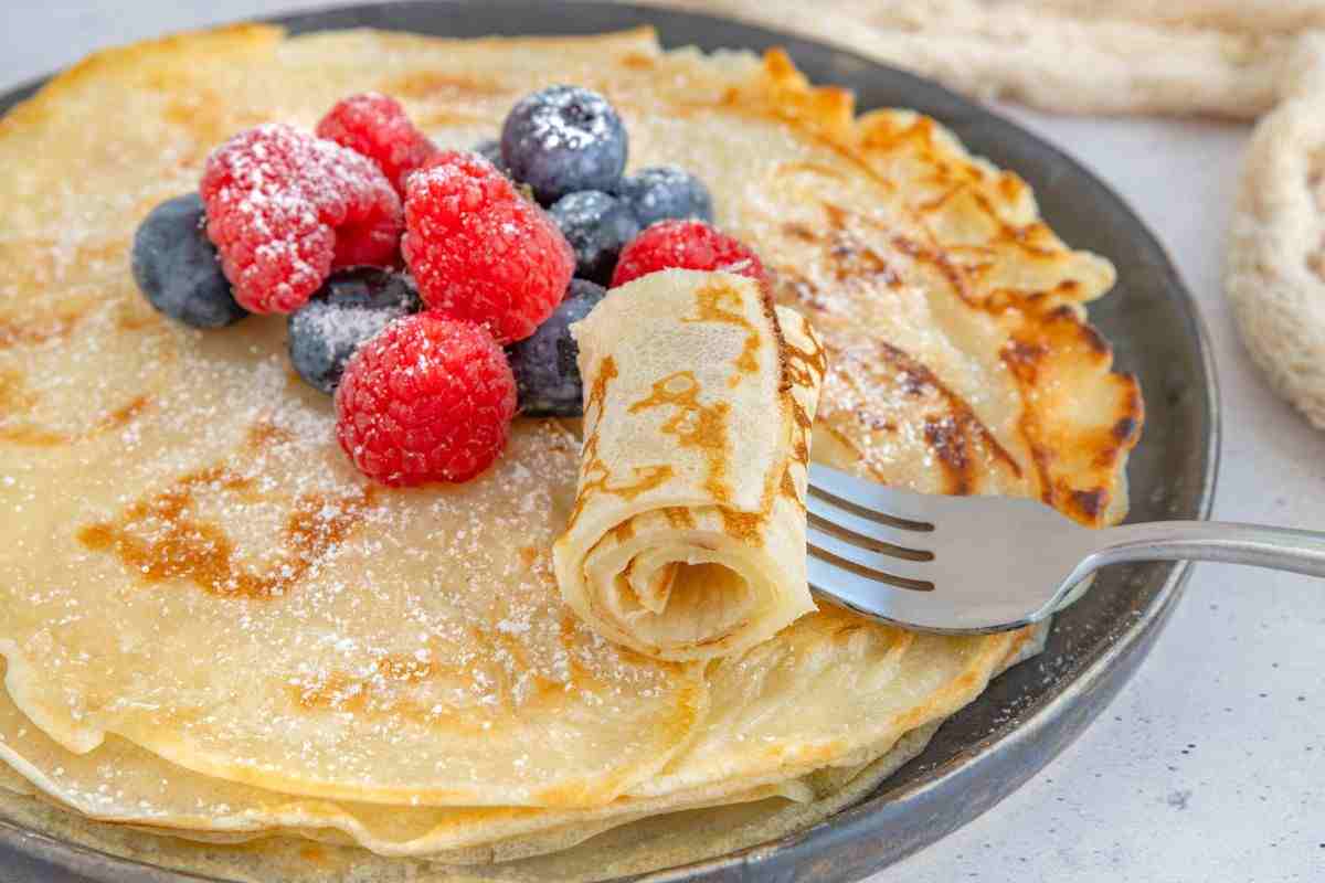 crepes dolci ricetta light