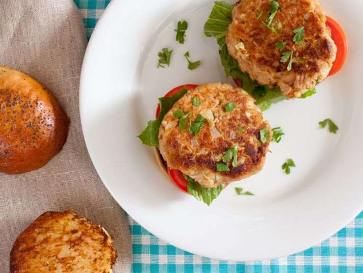 ricetta hamburger di tonno