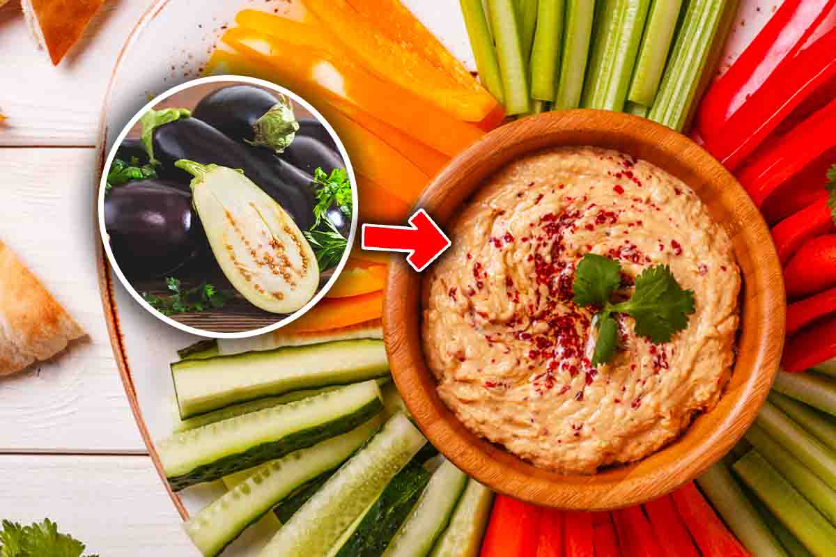 Hummus di melanzane, se segui questo procedimento sarà più cremoso che mai: il trucco dell’esperta