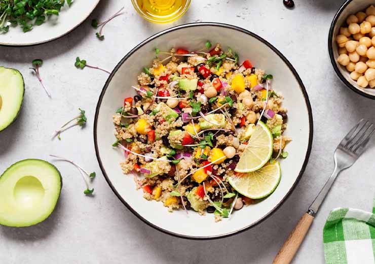 insalata di quinoa ricetta