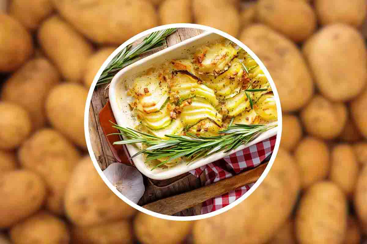 contorno patate gratinate