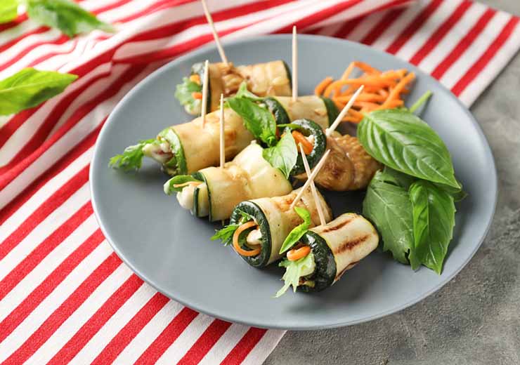 rotolo di verdure estive ricetta