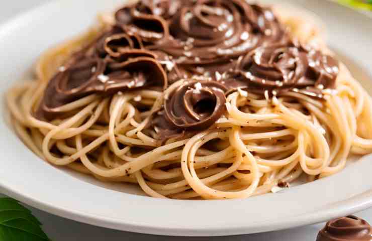 ricetta spaghetti alla nutella