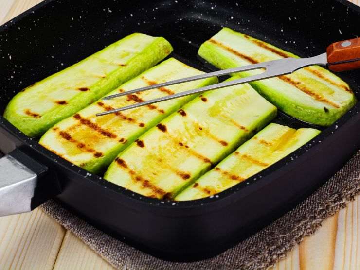 ricetta con zucchine grigliate