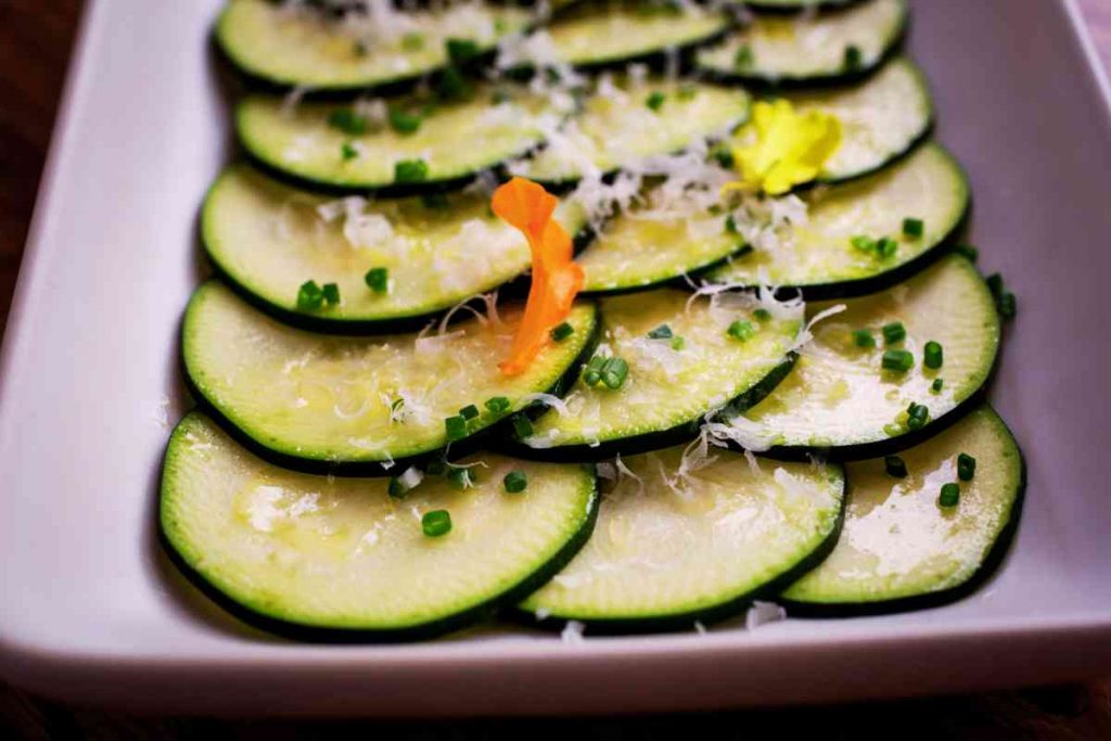 Carpaccio di zucchine ricetta