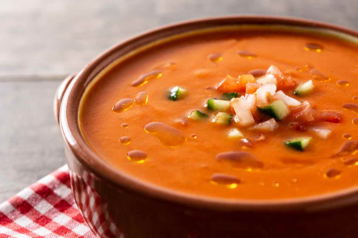 Gazpacho andaluso ricetta