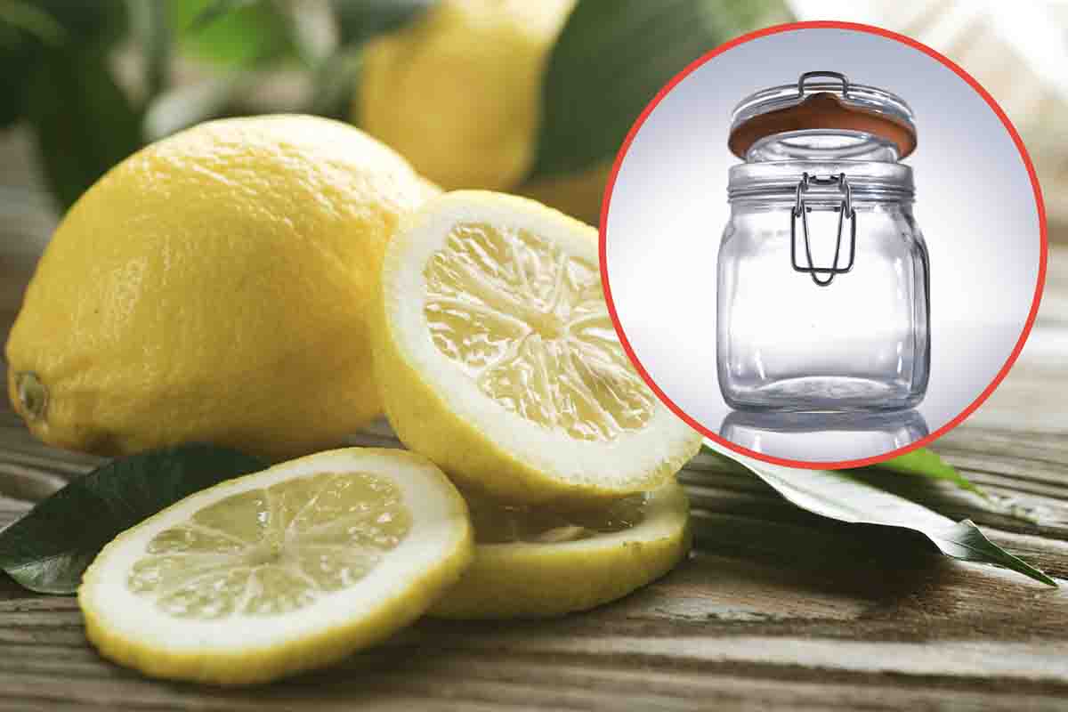 Limoni, se fai così durano 3 mesi: prova il metodo del barattolo