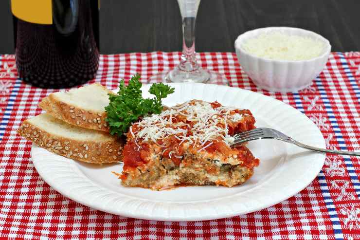 Parmigiana di melanzane light ricetta