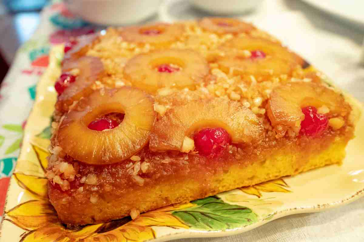 Torta con ananas ricetta