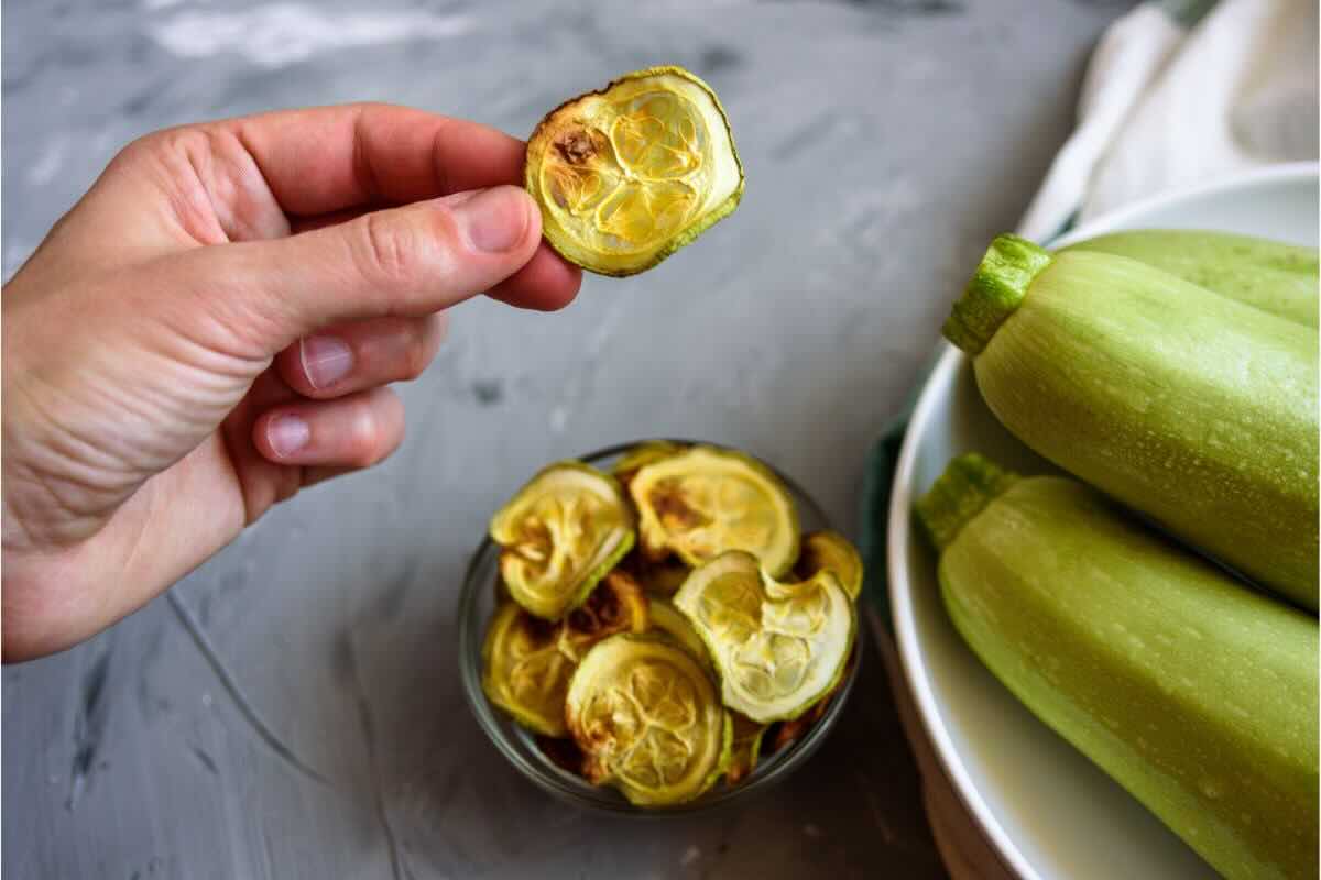 Chips zucchine croccanti