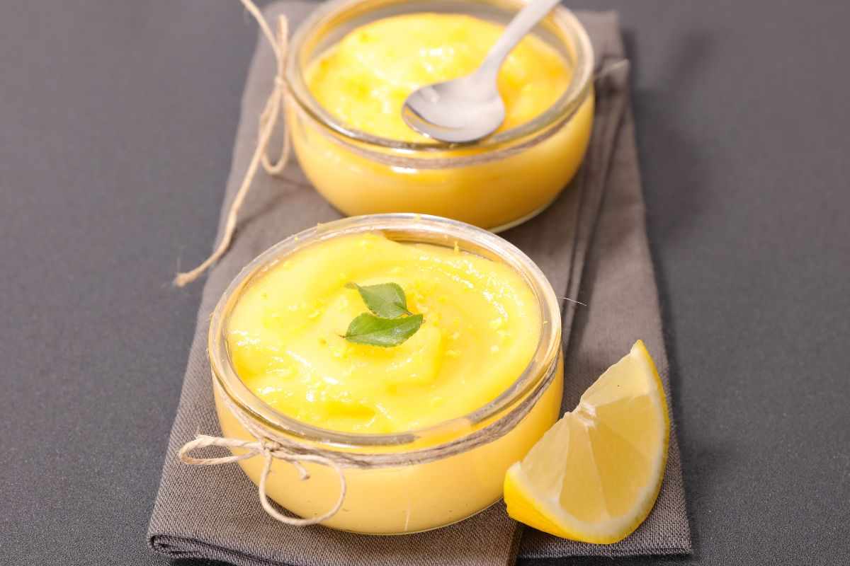 crema al limone ricetta senza uova e senza latte