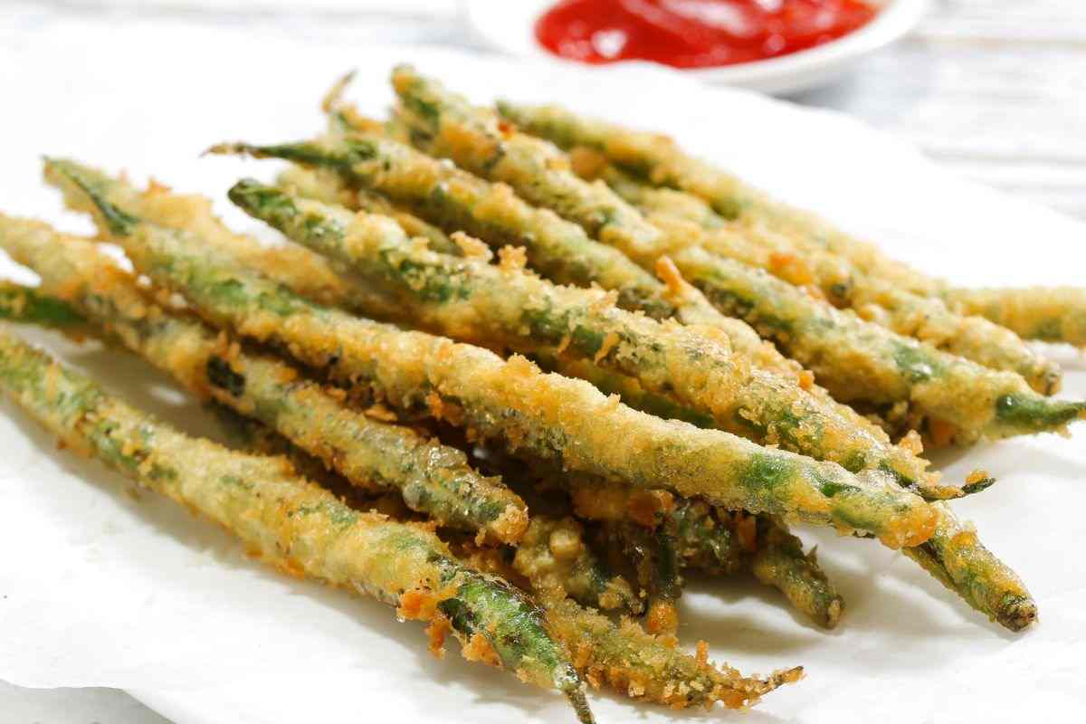 ricetta fagiolini fritti