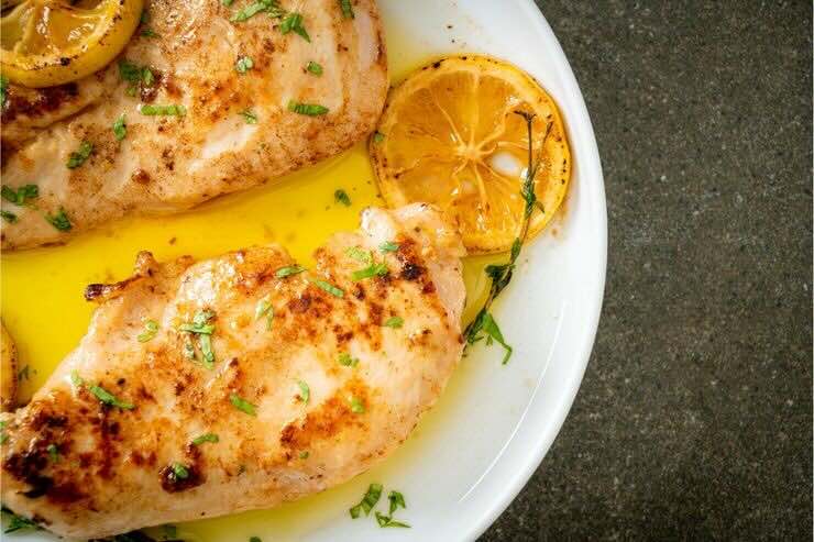 Ricetta scaloppine di pollo con cremina 