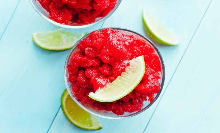 ricetta granita all'uva