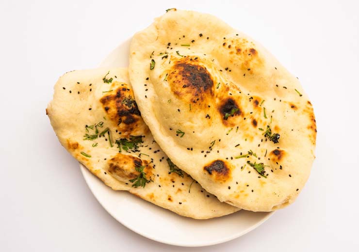 pane naan indiano ricetta