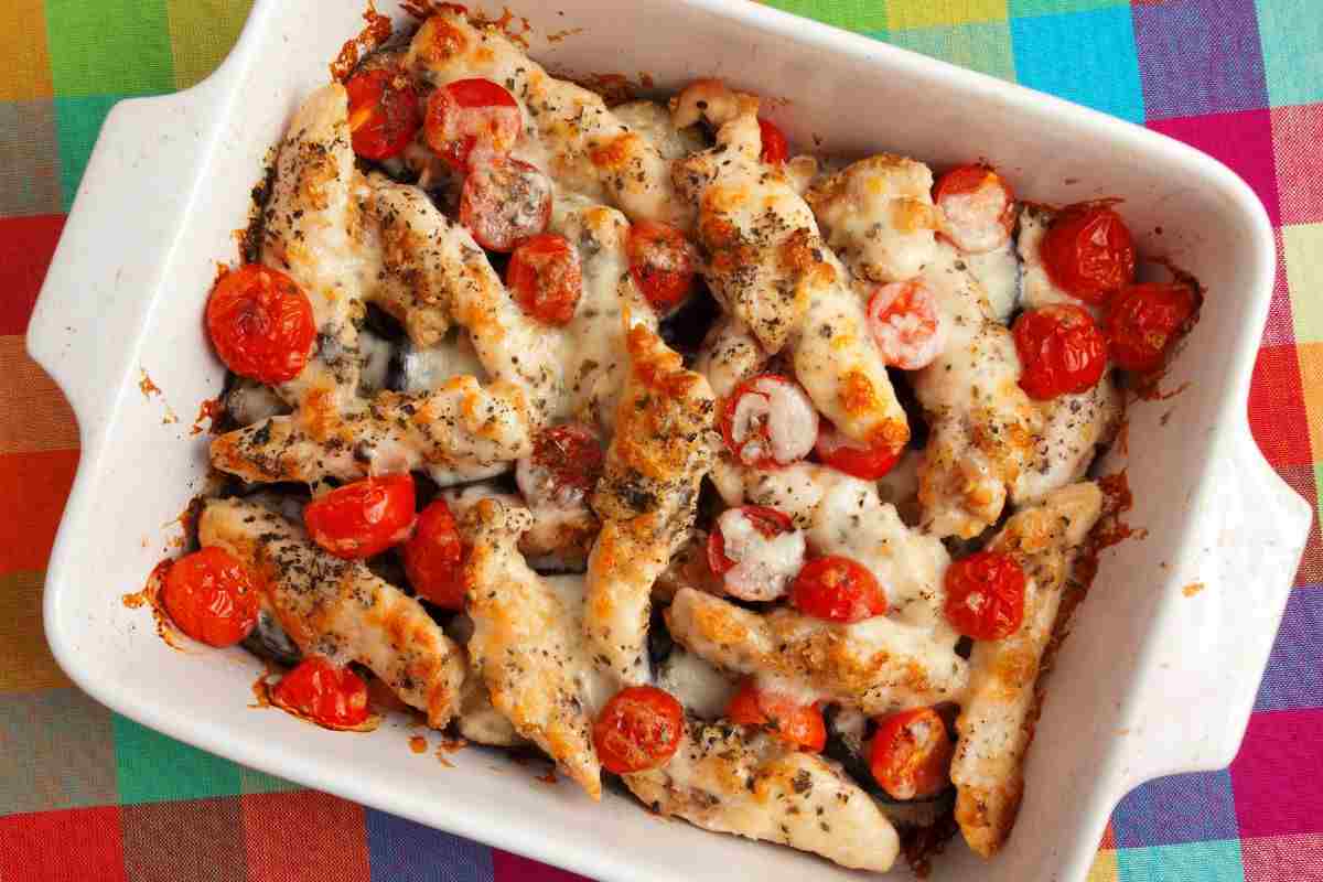 ricetta pollo alla sorrentina