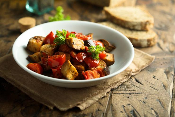 piatto di caponata 